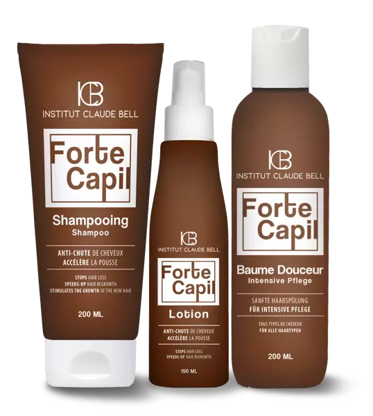 FORTE CAPIL - stiprų slinkimą mažinantis rinkinys